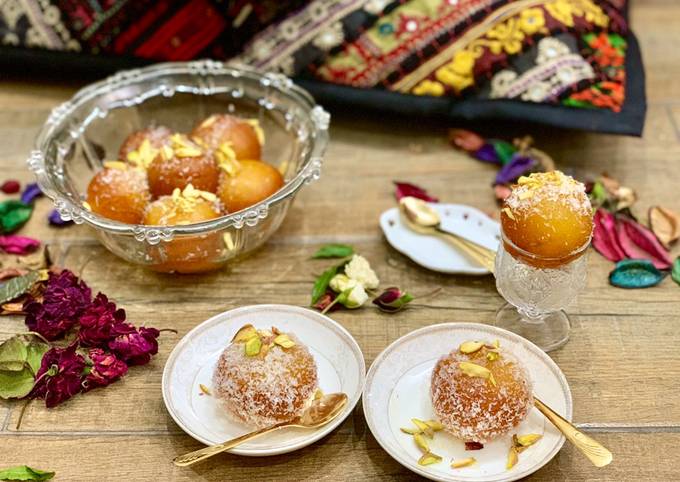 Bagaimana Menyiapkan Gulab Jamun (Milk doughnut balls), Sempurna