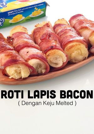 Foto resep Roti Lapis Bacon isi Keju Melted / Mozarella