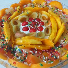 A picture of No-bake fruit tart.
