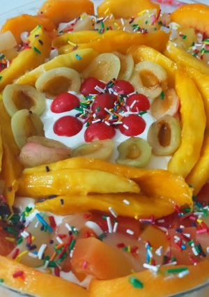 A picture of No-bake fruit tart.