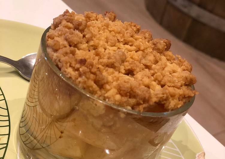 đ Crumble aux pommes đ
