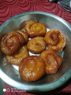 রাঙা আলুর জিলিপি(ranga alur jilipi recipe in Bengali) রেসিপির প্রধান ছবি