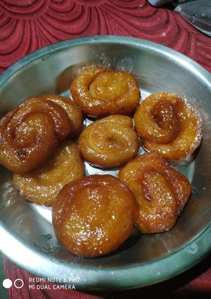 রাঙা আলুর জিলিপি(ranga alur jilipi recipe in Bengali) রেসিপির প্রধান ছবি