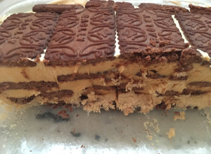 Una foto de Chocotorta