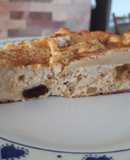 Tarta de ricota y manzana (sin harina y sin azúcar)
