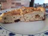 Tarta de ricota y manzana (sin harina y sin azúcar)