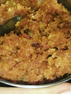A picture of Apple halwa recipe.
