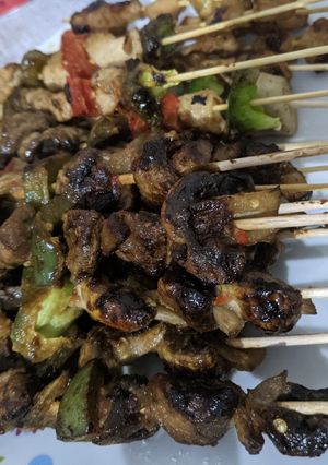Foto resep Sate Jamur Champignon