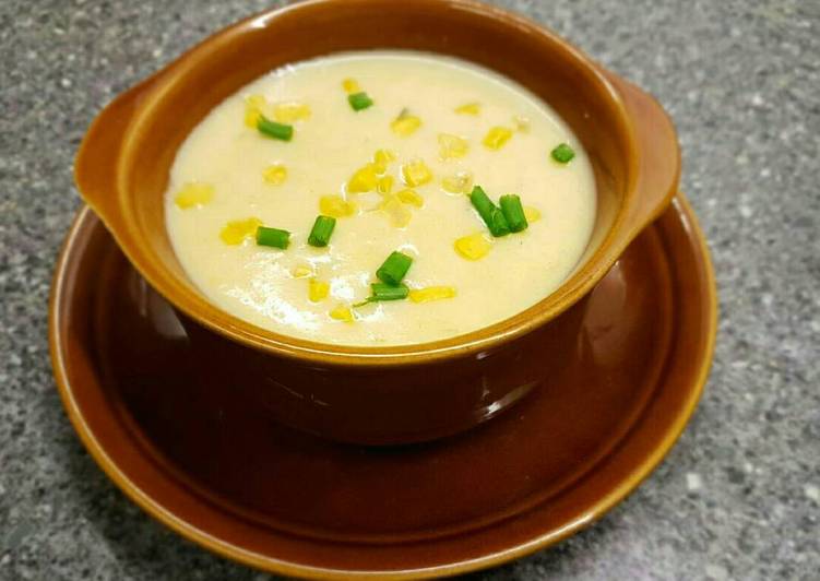 شوربة الذرة 🌽🌽