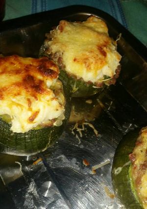 Una foto de Zapallitos rellenos