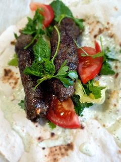 A picture of Seekh kebab.