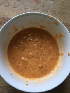 Una foto de Salsa de tomate casera y natural