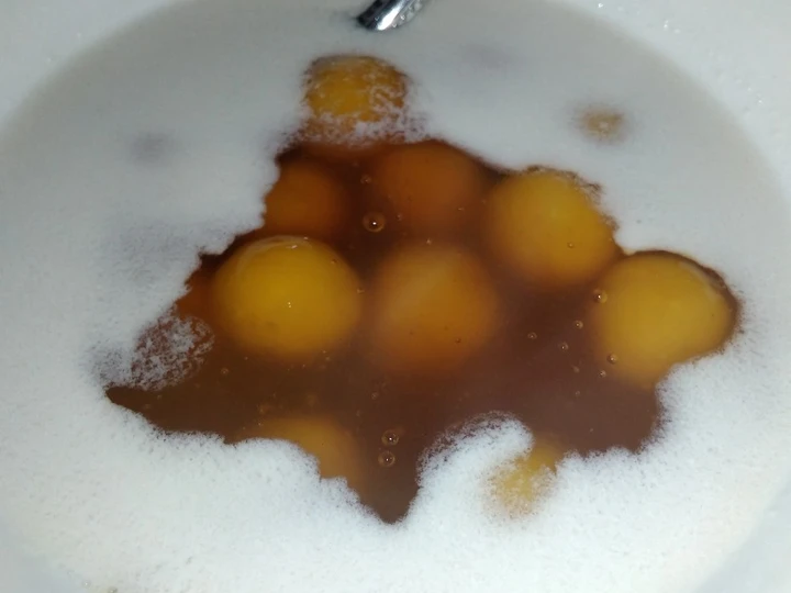 Langkah Gampang Membikin Resep Bubur candil ubi jalar kuning yang Lezat Anti Ribet, Menggugah Selera