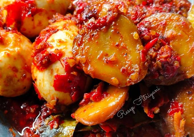 Cara Bikin Jengkol Telur Balado #Dapur Fitri Wajib Dicoba