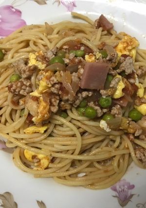 隨意義大利麵 的食譜成品照片