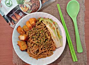 Foto resep Mie Pedas Korea Lemonilo (non vegan)