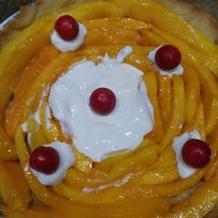 A picture of Mango Tart.