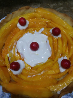 A picture of Mango Tart.