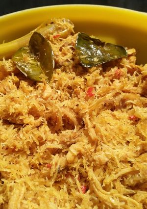 Foto resep Serundeng Ayam Gurih Manis