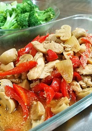 Foto resep Bulgogi Ayam Jamur