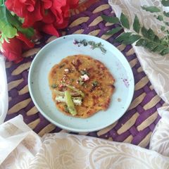 A picture of SINDHI KOKi With Black pepper (whole wheat flour Sindhi KOKi).