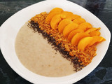 Avena bowl con durazno
