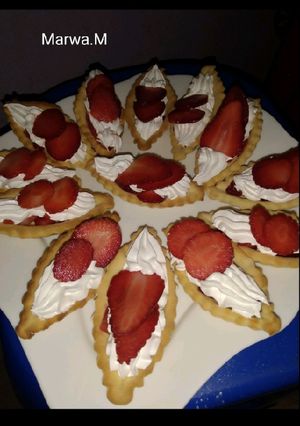 صورة لوصفة تارتولات الفراولة🍓