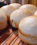 Pan brioche tipo hamburguesa
