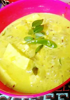 A picture of Paneer moily.