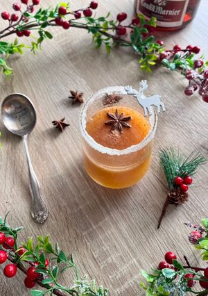 A picture of Mimosa Cocktail for the Holidays.