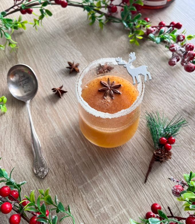 Une photo de Cocktail mimosa pour les fêtes de fin d’année