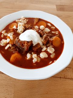 Gemenci szarvasgulyás recept fotója