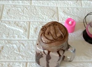 صورة لوصفة ميلك شيك نوتيلا ب 3 مكونات