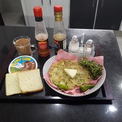 A picture of Healthy yummy breakfast.