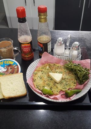 A picture of Healthy yummy breakfast.
