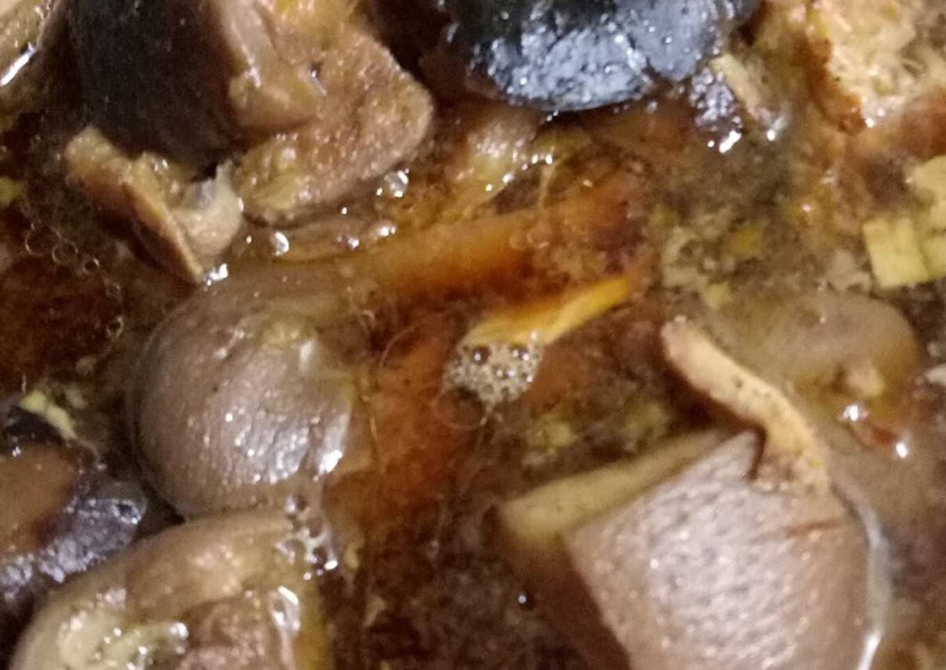 Kaki Babi bumbu hong