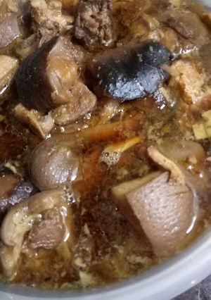 Foto resep Kaki Babi bumbu hong