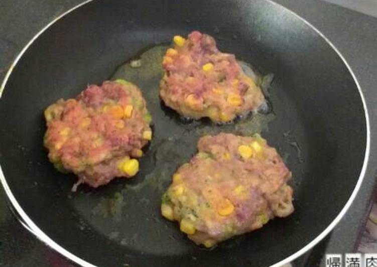 steak daging brogung ( brokoli jagung )