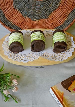 Foto resep Choco Banana Roll