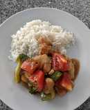 Saltado de Pollo al estilo Oriental