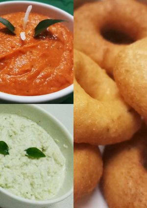 A picture of Medu Vada.