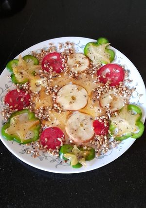 A picture of Star Fruit Salad.
