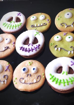 Una foto de Galletas Halloween
