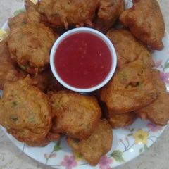 A picture of Onion pakora.