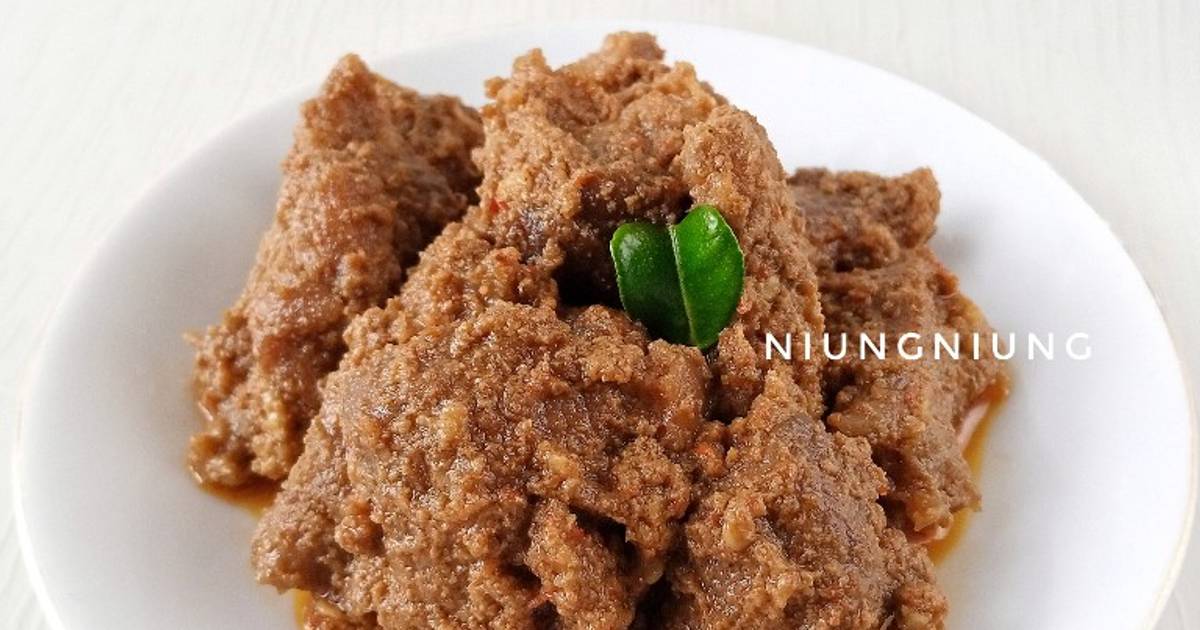 Resep Rendang Daging Sapi Khas Minang Oleh Niung Niung Cookpad