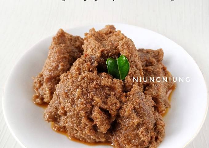 Resep Rendang Daging Sapi Khas Minang Oleh Niung Niung Cookpad