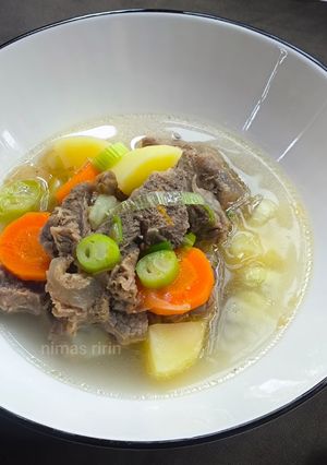 Foto resep Sop Bening Balungan Sapi