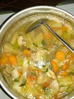 Foto resep Sop ayam sambal kecap