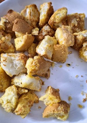 Hình của món Bánh mì bim bim.
