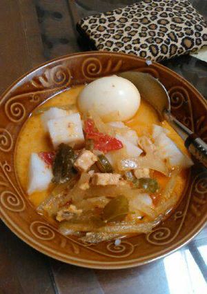 Foto resep Ketupat Sayur labu siam